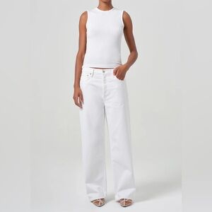 Agolde Low Slung Baggy Jean Milkshake